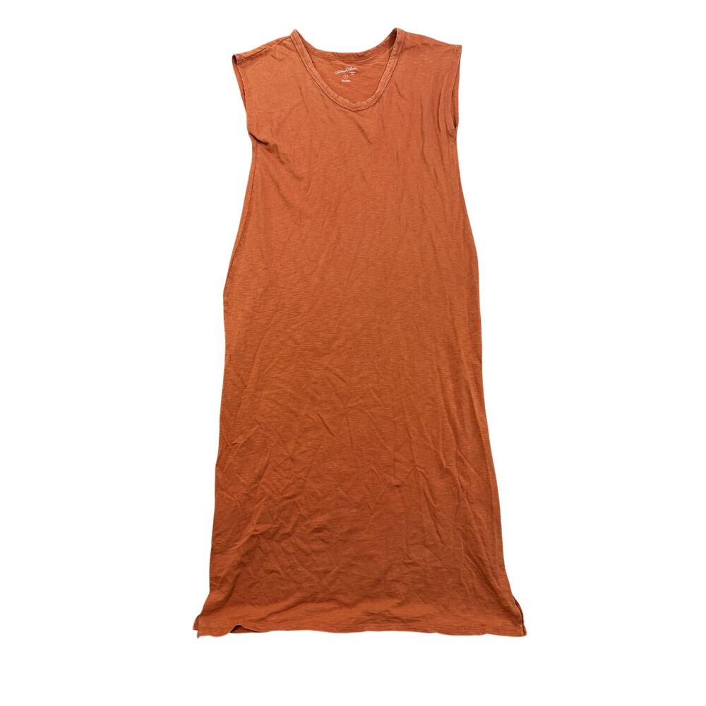 Universal Thread Women's Rust Orange Sleeveless T-Shirt Dress - Medium - NWT